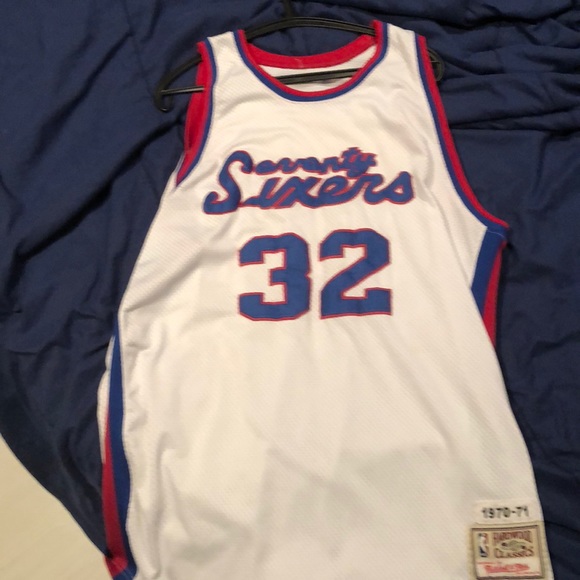 vintage 76ers jersey